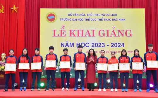 Điểm chuẩn chính thức Trường Đại học Thể dục Thể thao Bắc Ninh