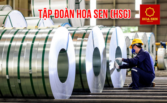 Tập đoàn Hoa Sen (HSG): Tăng tích trữ hàng tồn kho, kỳ vọng giá tôn mạ sẽ đi lên