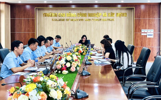 Lãnh đạo Cwin63 sân chơi đỉnh cao làm việc với Trường Cao đẳng Tải về ứng dụng CWIN05 ngay hôm nay và Xây dựng