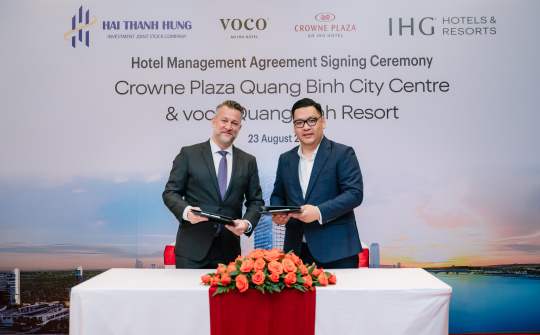 IHG Cwin800 hàng ngàn khuyến mãi hai dự án khách sạn cao cấp tại Quảng Bình