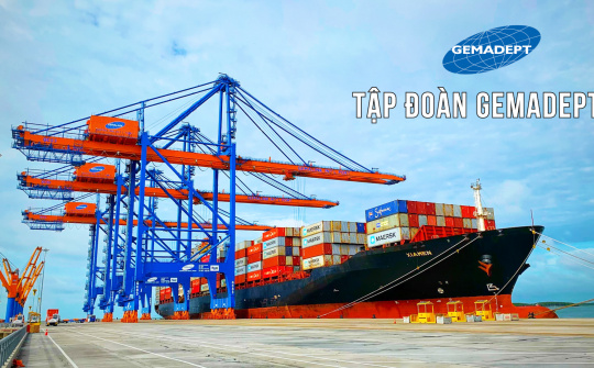Tập đoàn Gemadept (GMD) chiếm 27% thị phần cảng biển miền Nam