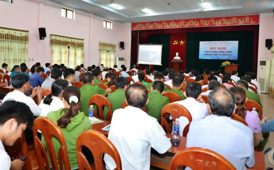 Các nhà máy Thủy điện trên sông Vu Gia phối hợp truyền thông phòng tránh, giảm nhẹ thiên tai năm 2024