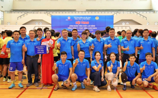 Thủy điện Trung Sơn nỗ lực giành thành tích cao tại Hội thao CNVCLĐ EVNGENCO 2