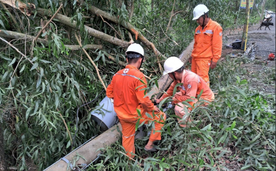 Ngành Điện miền Nam cảnh báo nguy cơ mất an toàn điện mùa mưa bão