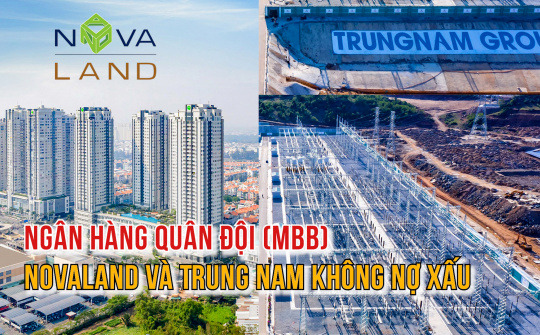 Cwin4555 link đăng ký đăng nhập Quân đội (MBB): Khoản vay của Novaland và Trung Nam không thuộc nhóm nợ xấu