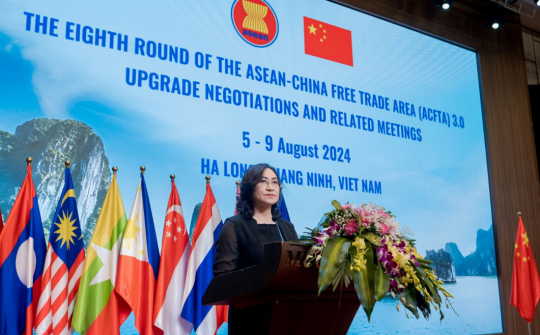 Phiên đàm phán lần thứ 8 nâng cấp Hiệp định Thương mại tự do ASEAN - Trung Quốc
