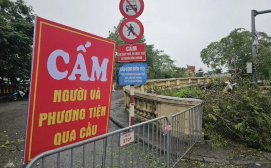 Hà Nội chính thức đóng cầu Long Biên, hạn chế qua cầu Đuống