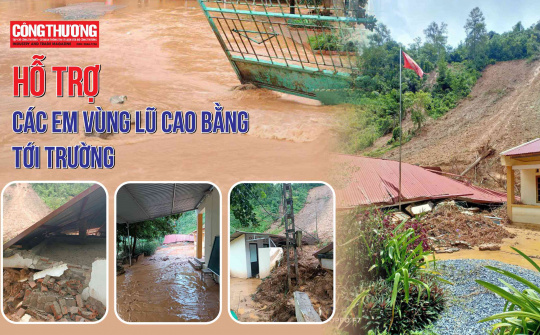 CWIN ✅ Nhà cái cờ bạc trực tuyến tốt nhất và Thương hiệu uy tín kêu gọi hỗ trợ các trường học bị thiệt hại do bão lũ tại Cao Bằng