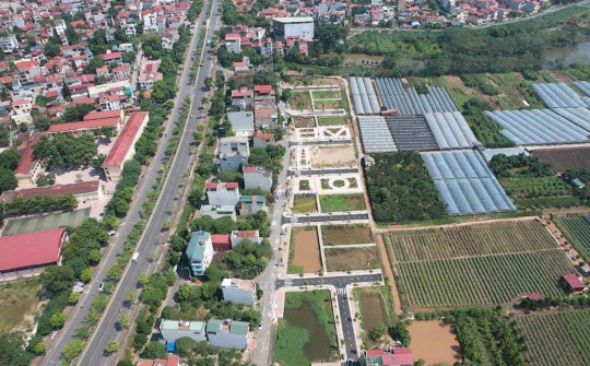 Hà Nội: Hơn 80% số lô đất đấu giá tại Thanh Oai bị bỏ cọc