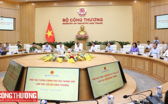 Phó Thủ tướng Cwin com đăng nhập Bùi Thanh Sơn làm việc với Cwin63 sân chơi đỉnh cao
