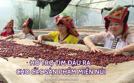 Hỗ trợ tìm đầu ra cho các sản phẩm miền núi
