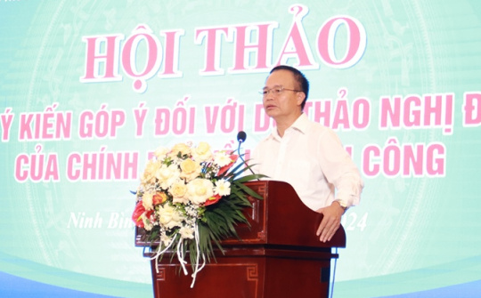 Cục Công Thương địa phương: Lấy ý kiến đóng góp cho dự thảo Nghị định sửa đổi về khuyến công