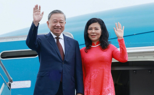 Tổng Bí thư, Chủ tịch nước lên đường dự khóa họp 79 Đại hội đồng LHQ và thăm cấp Nhà nước tới Cuba