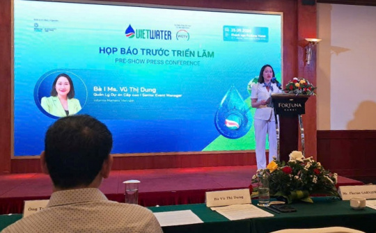 Vietwater 2024: Hướng tới những giải pháp xử lý, quản lý nước và môi trường bền vững