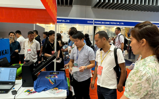 VTG 2024 quy tụ nhiều Cwincom hiện đang mở hàng đầu trong lĩnh vực máy móc ngành Dệt may