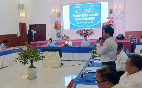 Lấy ý kiến dự thảo Nghị định sửa đổi, bổ sung một số điều của Nghị định số 45/2012/NĐ-CP