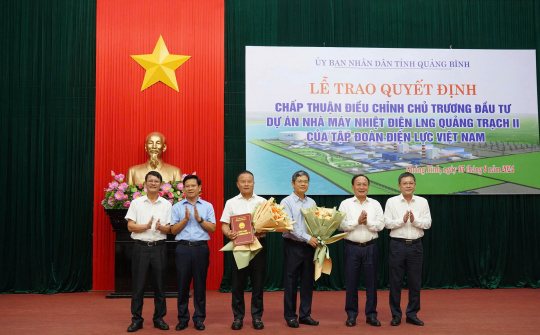 Quảng Bình chấp thuận điều chỉnh chủ trương Cwin800 hàng ngàn khuyến mãi Dự án nhiệt điện Quảng Trạch II