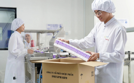 Dược phẩm Imexpharm (IMP) chuẩn bị thưởng cổ phiếu 100%, tăng vốn lên gấp đôi