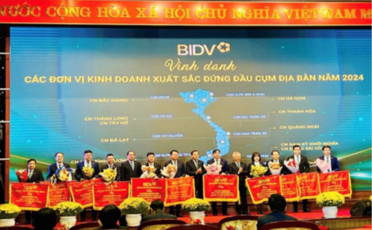 BIDV Nam Bình Dương: Đơn vị kinh doanh xuất sắc đứng đầu cụm Động lực phía Nam - Ngoài TP. Hồ Chí Minh