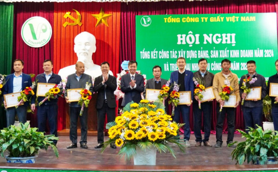 Tổng Công ty Giấy Việt Nam: Phấn đấu hoàn thành toàn diện các mục tiêu nhiệm vụ năm 2025