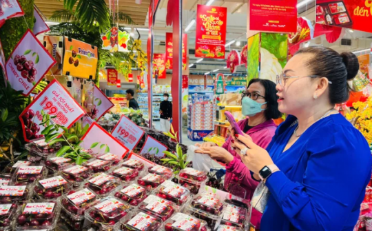 100 tấn cherry Chile tươi vào Co.opmart, Co.opXtra đón Tết Việt