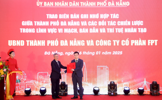 FPT hợp tác cùng Đà Nẵng đẩy mạnh phát triển lĩnh vực bán dẫn và trí tuệ nhân tạo