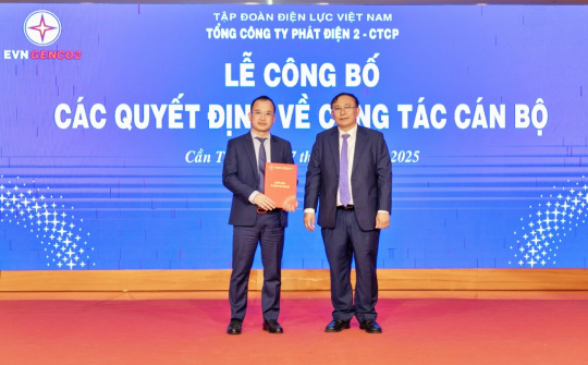 Ông Nguyễn Hữu Thịnh là tân Tổng Giám đốc EVNGENCO2