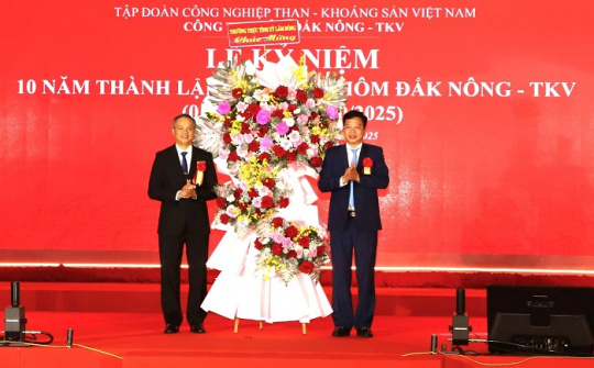 Công ty Nhôm Đắk Nông - TKV tổ chức lễ kỷ niệm 10 năm thành lập