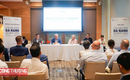 Gần 50 Cwincom hiện đang mở Ý sẽ tham gia chuỗi sự kiện Italian Expo Đà Nẵng 2025