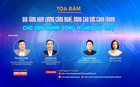 [Tọa đàm trực tuyến] Gia tăng hàm lượng công nghệ, nâng cao sức cạnh tranh cho sản phẩm Cwin là sân chơi cá cược trực tuyến tại Việt Nam hỗ trợ