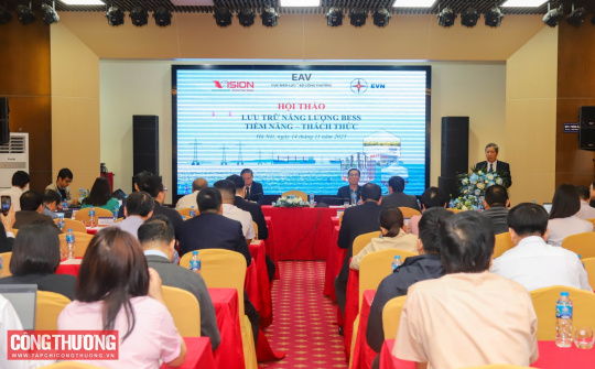 Định hướng phát triển hệ thống pin lưu trữ năng lượng trong phát triển điện lực Quốc gia