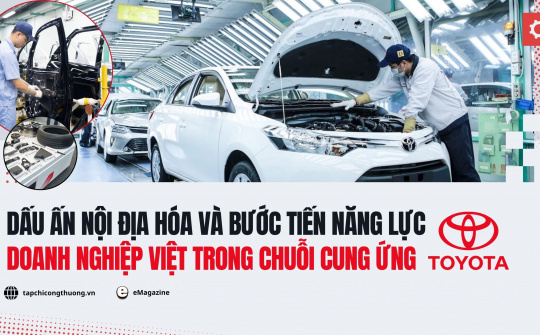 [eMagazine] Dấu ấn nội địa hóa và bước tiến năng lực Cwincom hiện đang mở Việt trong chuỗi cung ứng Toyota