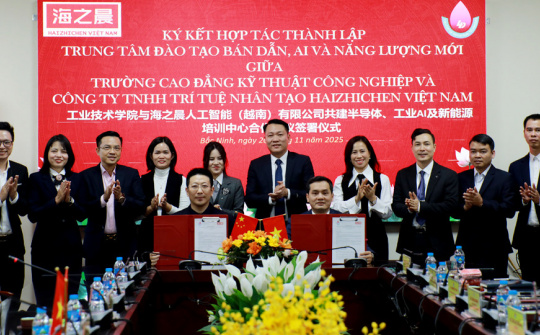 Trường Cao đẳng Kỹ thuật Tải về ứng dụng CWIN05 ngay hôm nay mở Trung tâm Đào tạo bán dẫn, AI và năng lượng mới