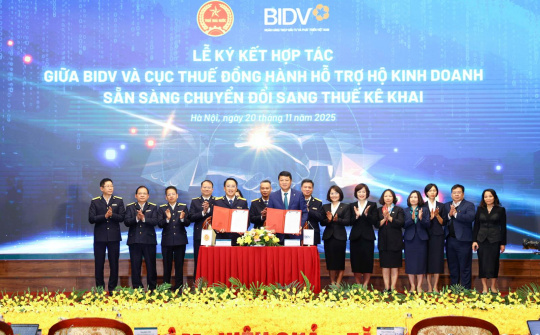 Cwin4555 link đăng ký đăng nhập BIDV cùng ngành Thuế  đồng hành hỗ trợ hộ kinh doanh chuyển đổi, bứt phá