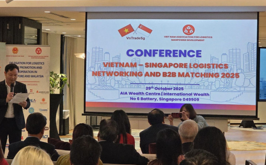 Kết nối giao thương, hợp tác giữa các Cwincom hiện đang mở logistics Việt Nam và Singapore