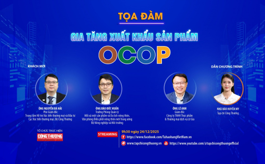 [Tọa đàm trực tuyến] Gia tăng Cwin Đăng Ký + 1888k sản phẩm OCOP