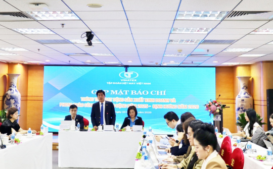 Tập trung cải thiện hiệu suất các nguồn lực, năm 2026 Tập đoàn Dệt may Việt Nam đặt mục tiêu doanh thu hợp nhất 20.000 tỷ đồng