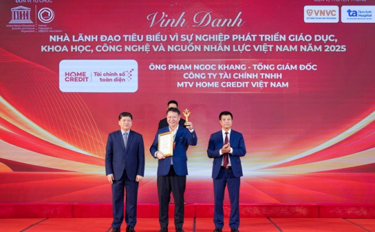 Home Credit được Liên hiệp các Hội UNESCO Việt Nam vinh danh trong Top 10 đơn vị tiêu biểu xuất sắc