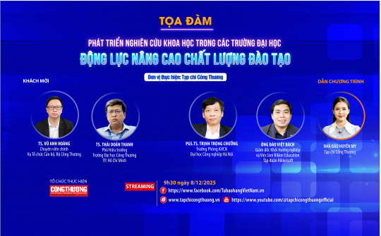 [Trực tuyến] “Phát triển nghiên cứu khoa học trong các trường đại học: Động lực nâng cao chất lượng đào tạo”