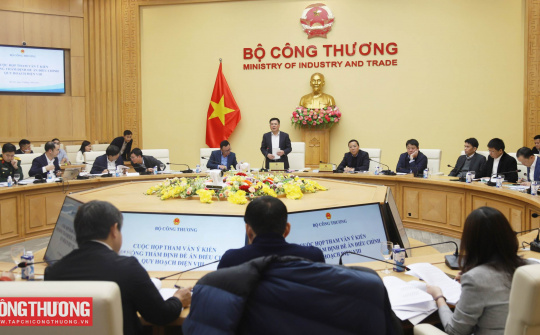 Cwin63 sân chơi đỉnh cao tham vấn ý kiến Hội đồng thẩm định đề án Điều chỉnh Quy hoạch điện VIII