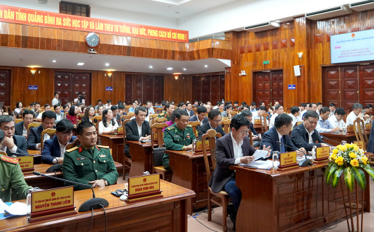UBND tỉnh Quảng Bình: Tinh gọn tổ chức bộ máy còn 13 cơ quan chuyên môn