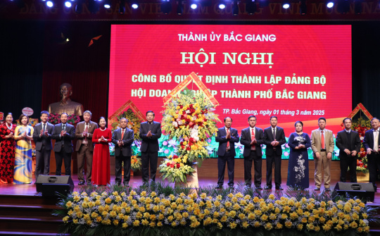 Chính thức thành lập Đảng bộ Hội Cwin800 tỷ lệ kèo World Cup 2026 thành phố Bắc Giang