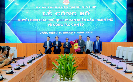 Thành phố Huế có tân Giám đốc Sở Công Thương