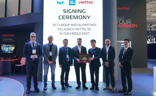 Viettel High Tech thử nghiệm thiết bị 5G cùng nhà mạng hàng đầu tại Trung Đông