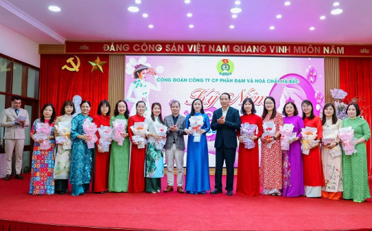 Đạm Hà Bắc tổ chức Kỷ niệm Ngày Quốc tế Phụ nữ 8/3 và tổng kết công tác Nữ công năm 2024