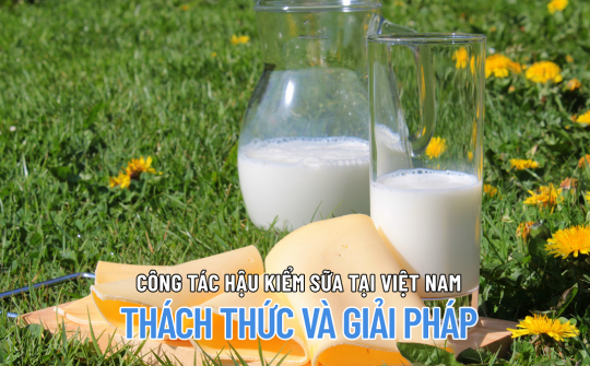 Công tác hậu kiểm sữa tại Việt Nam: Thách thức và giải pháp