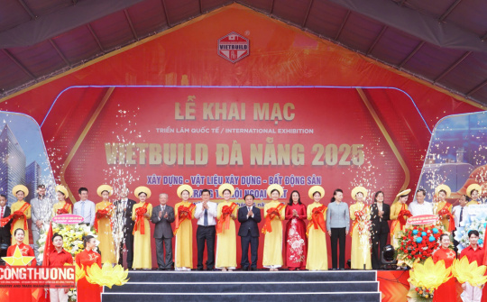 Gần 900 gian hàng tham gia Triển lãm quốc tế Vietbuild Đà Nẵng 2025