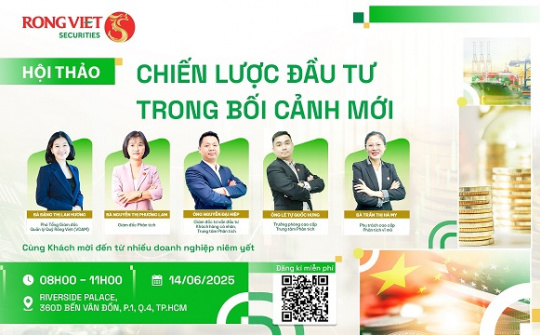 Chứng khoán Rồng Việt (VDSC) tổ chức hội thảo “Chiến lược Cwin800 hàng ngàn khuyến mãi trong bối cảnh mới”