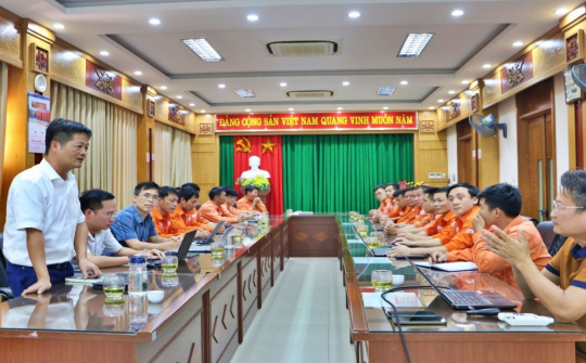 Thủy điện Trung Sơn huấn luyện sơ cứu, cấp cứu cho lực lượng đang làm việc tại Nhà máy