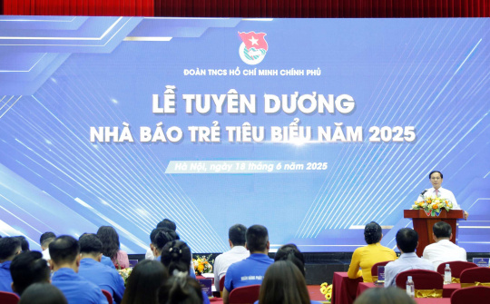 [CHÙM ẢNH] Chương trình Tuyên dương Nhà báo trẻ tiêu biểu năm 2025 do Đoàn Thanh niên Cwin com đăng nhập tổ chức